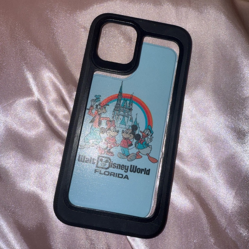 Disney Black and Blue Castle Phone Case